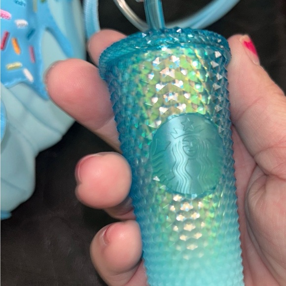 Loungefly Light Blue Drippy Sprinkles Mini Backpack with Matching Bow Wallet - Picture 5 of 6